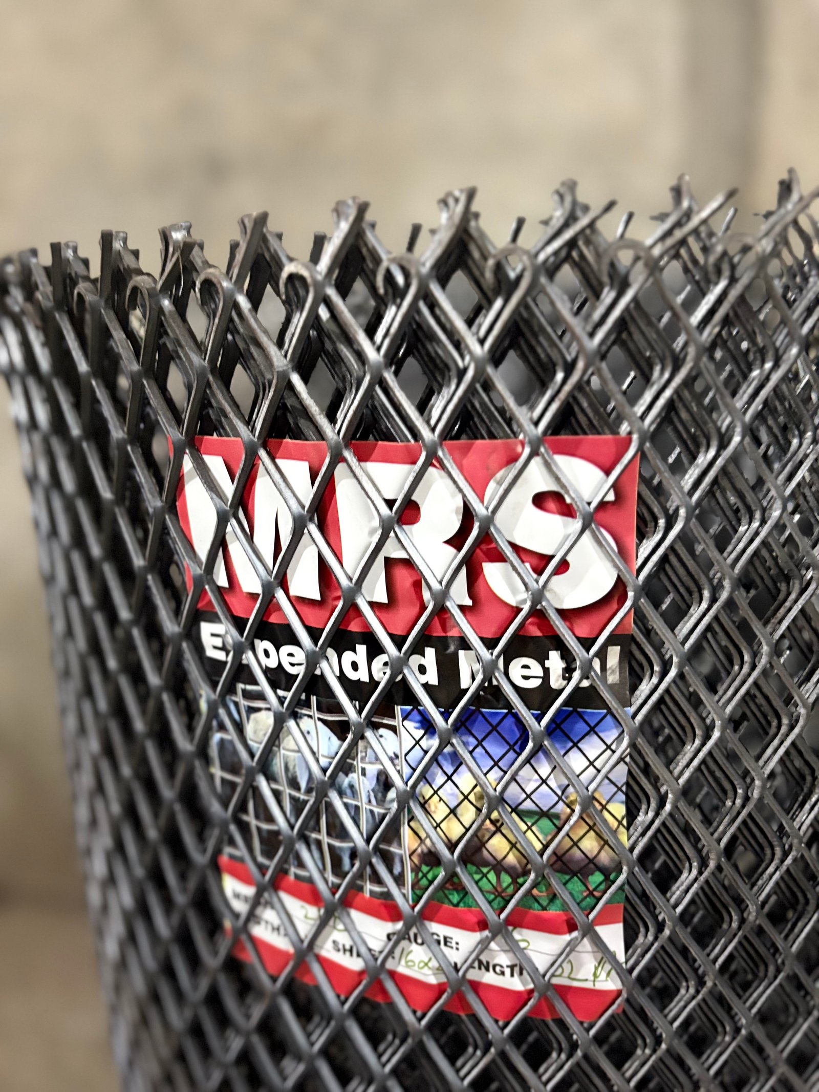 Expanded Metal Fence Installation - Perimeter Protection